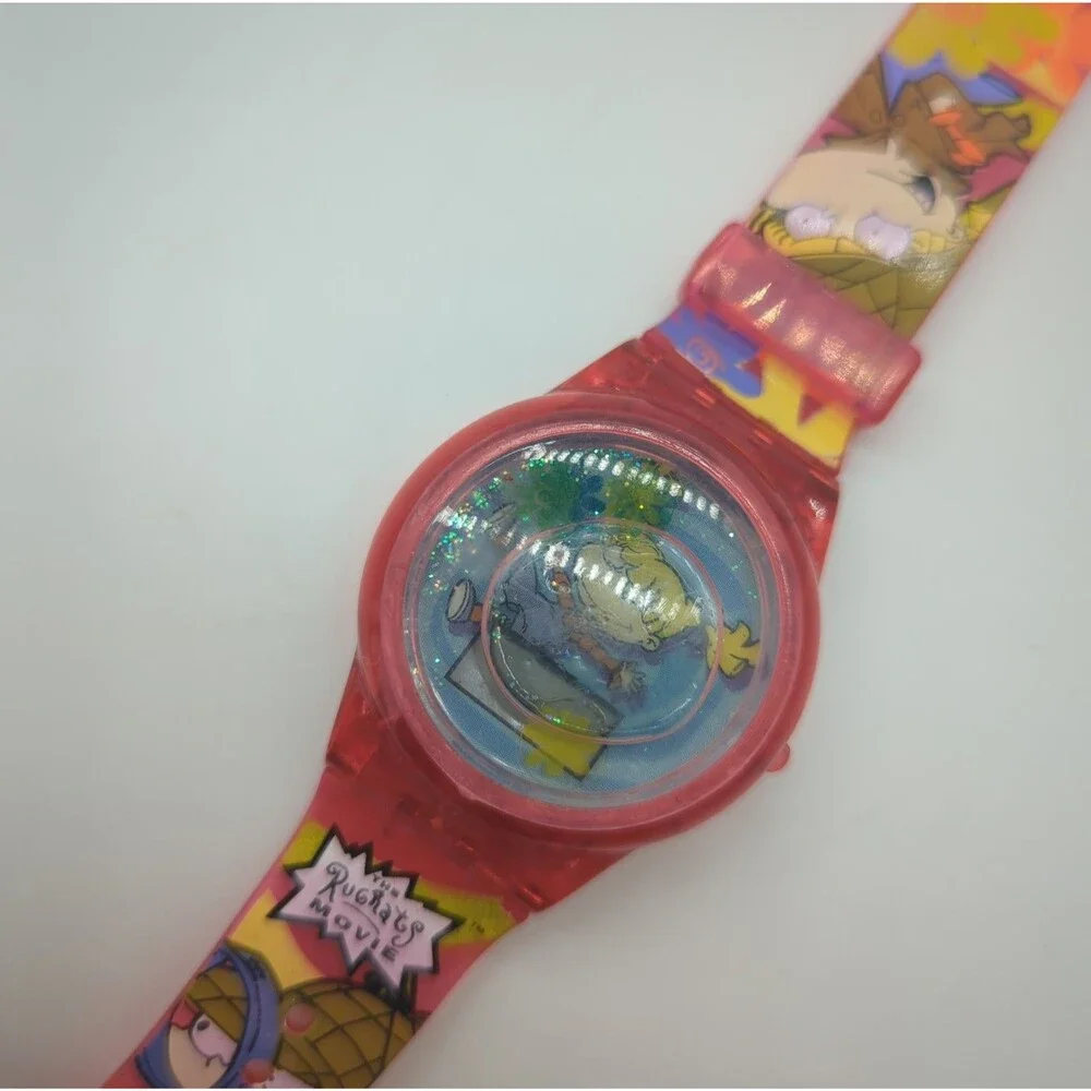 The Rugrats Movie Watch Angelica Floating Flowers Burger King Promo Untested